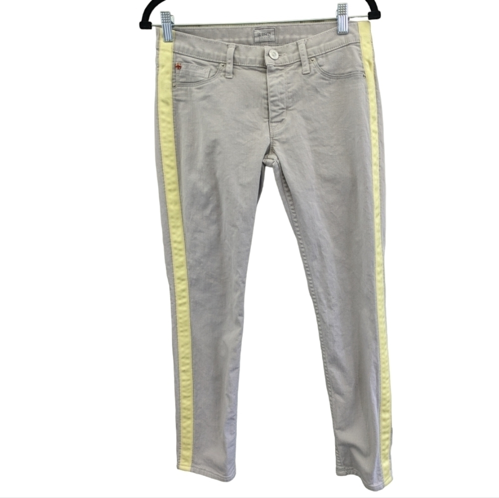 Hudson skinny jean Loulou Tuxedo Size 27 Unique Colorway USA - Picture 2 of 8